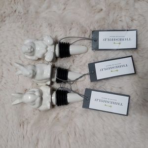 NWT bunny bottle stopper